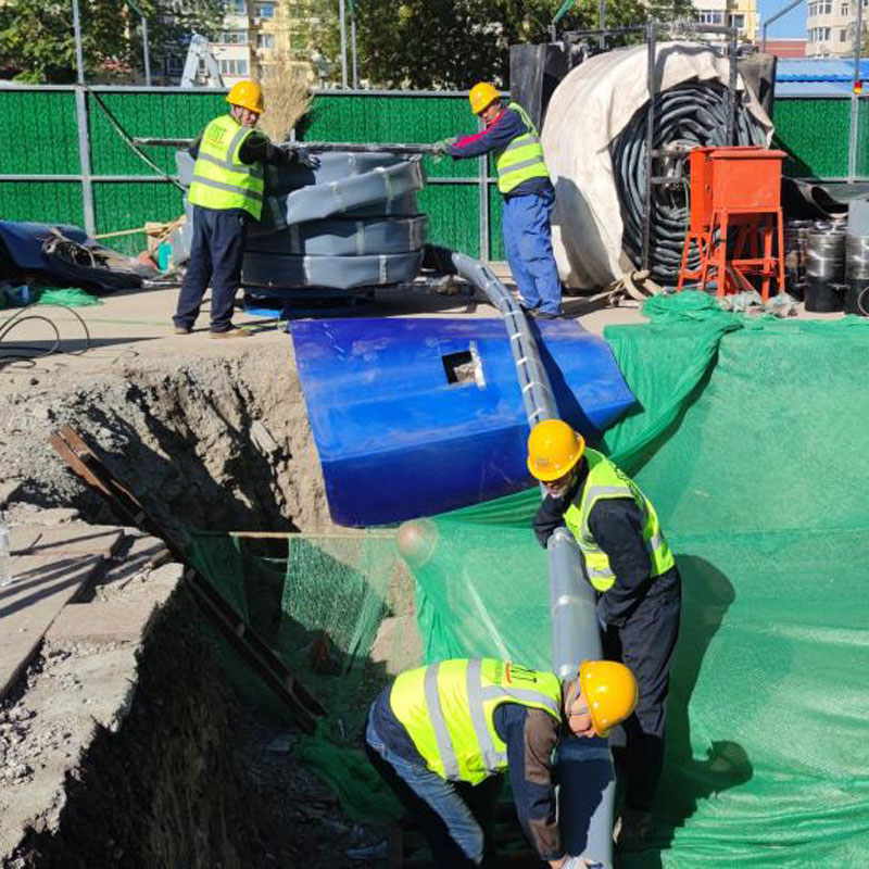 Manguera de rehabilitación sin zanjas: tuberías de vapor